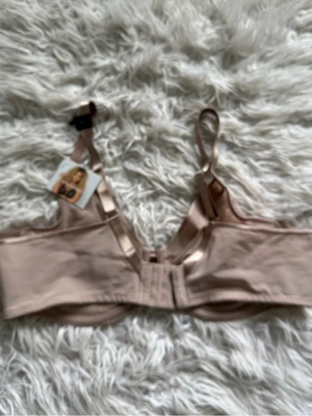 NWT Curvy Couture Sheer Mesh Full Coverage Unlined Underwire Bra